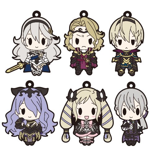 D4 Series Fire Emblem Fates Rubber Strap Collection Vol. 2