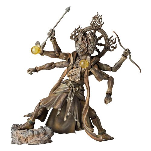 New Revoltech Takeya Series No. 003 EX: Ashura Wood Grain Ver