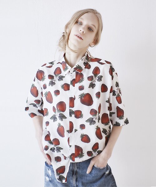 Q-pot. Strawberry Field Dress Shirt - Tokyo Otaku Mode (TOM)