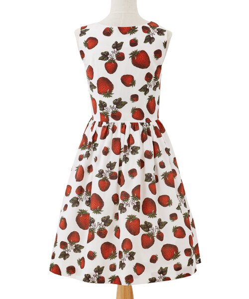Q-pot. Strawberry Field Sleeveless Dress - Tokyo Otaku Mode