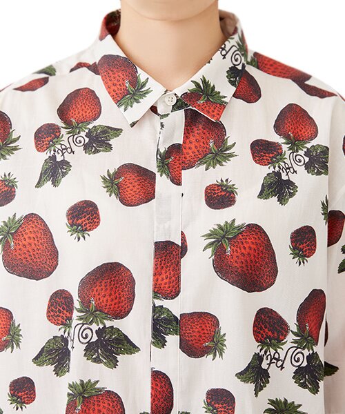 Q-pot. Strawberry Field Dress Shirt - Tokyo Otaku Mode (TOM)