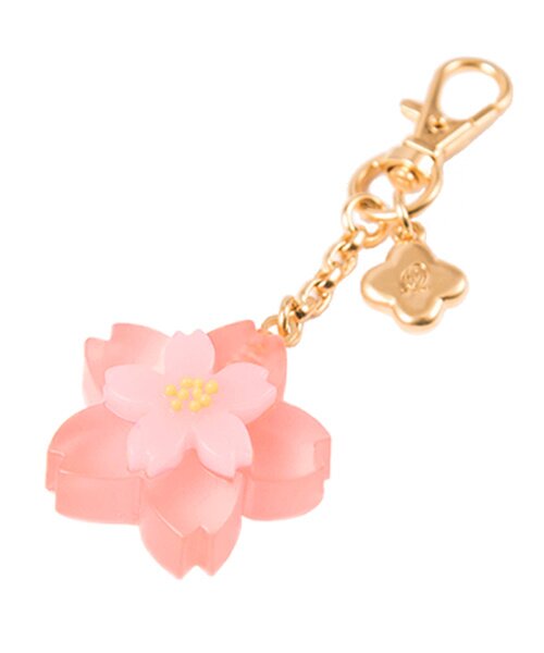 Pink Sakura (Cherry Blossom) Flowers Handbag/Purse Charm