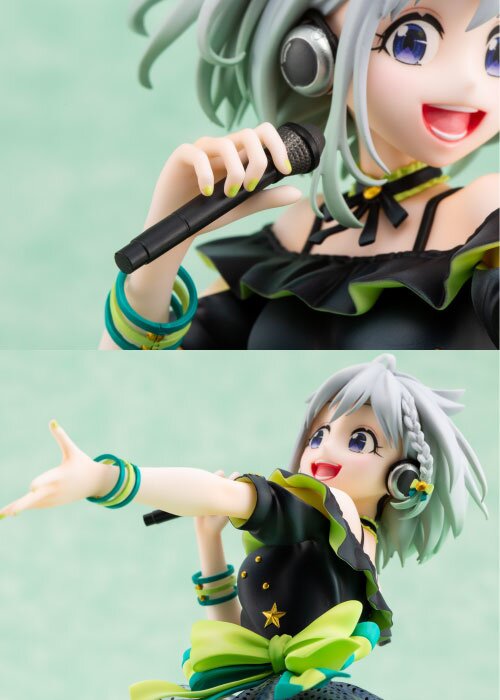 YuNi: Black Dress Ver. 1/7 Scale Figure w/ Acrylic Strap