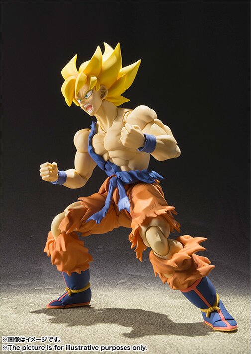 S.H.Figuarts Dragon Ball Z Super Saiyan Son Goku Super Warrior Awakening  Ver.