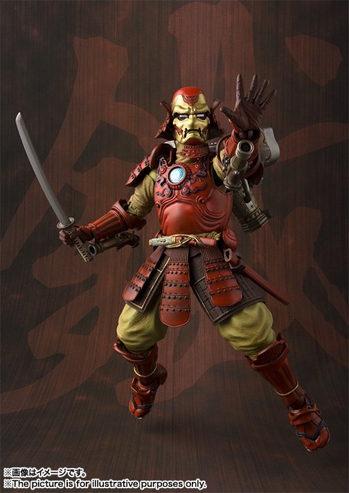 Meisho Manga Realization Iron Man Samurai Iron Man Mark III