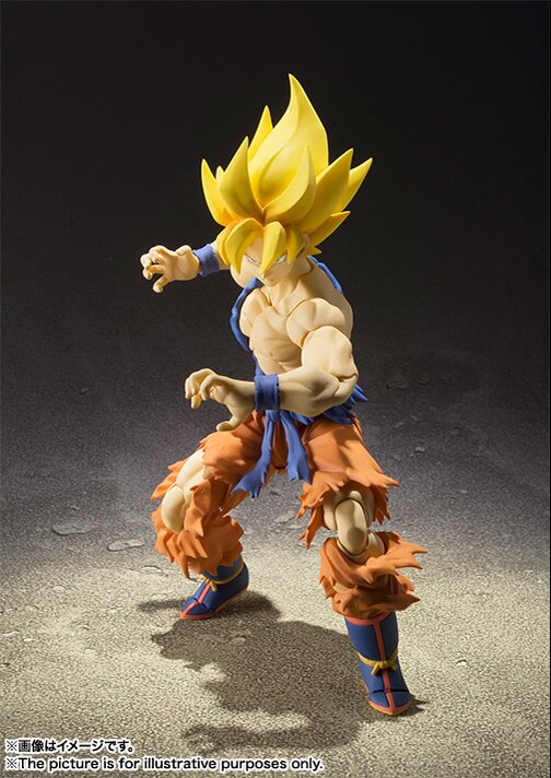 S.H.Figuarts DBZ Super Saiyan Son Goku Super Warrior