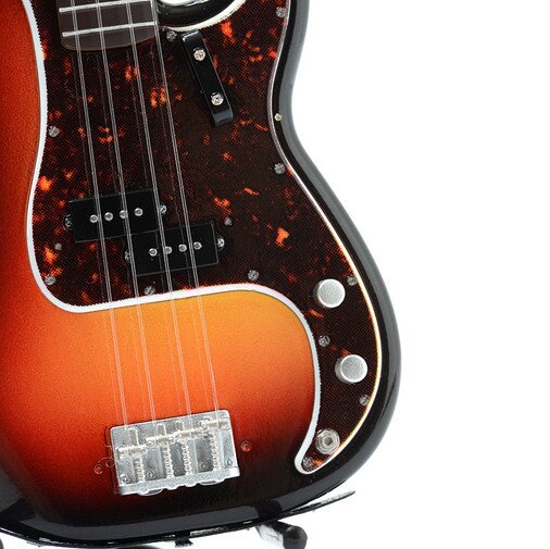 Vintage 1980 Fender Precision Bass Sunburst Finish | Cream