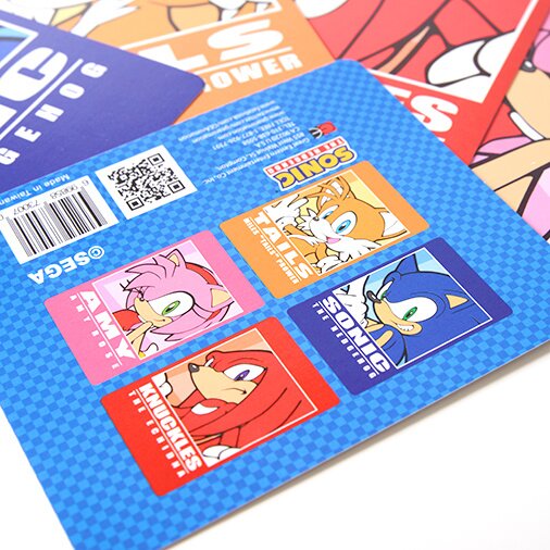 Sonic The Hedgehog Stickers