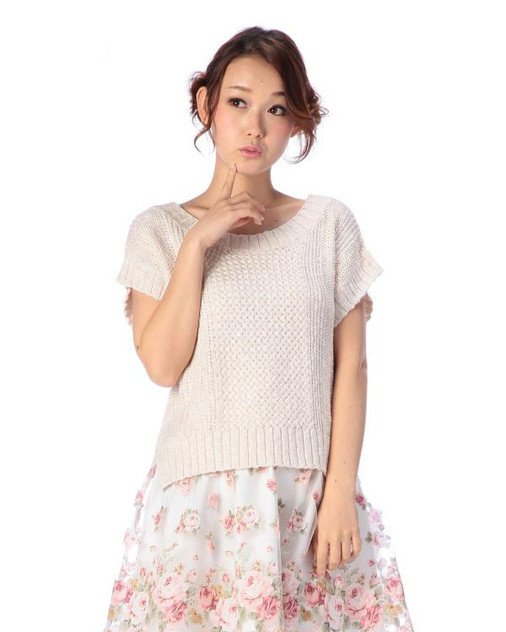 LIZ LISA Loose Knit Sleeveless Shirt - Tokyo Otaku Mode (TOM)