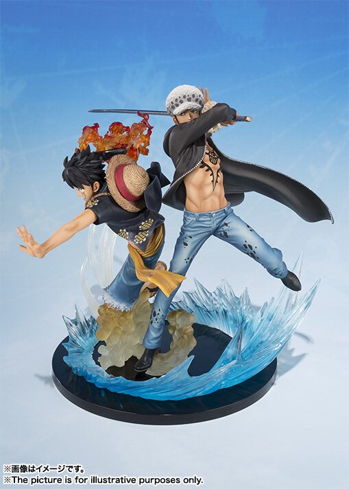 One Piece Monkey D. Luffy and Trafalgar Law 5th Anniversary