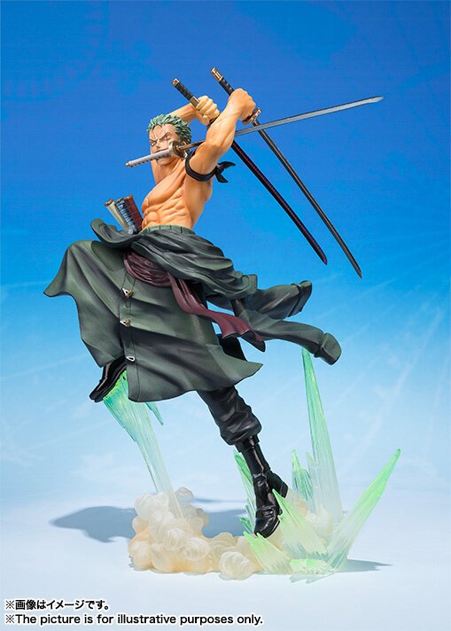 AUG132264 - ONE PIECE RORONOA ZORO FIGUARTS ZERO RO VER - Previews World