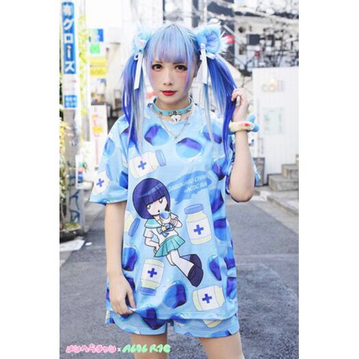 ACDC RAG Menhera-chan T-Shirt - Tokyo Otaku Mode (TOM)