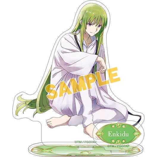 PORTE-CLÉS ACRYLIQUE FATE/GRAND Order FGO Gilgamesh Merlin Enkidu Ishtar Ereshkigal EUR 10,32
