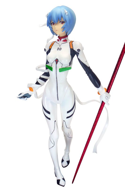 rei ayanami long hair figure