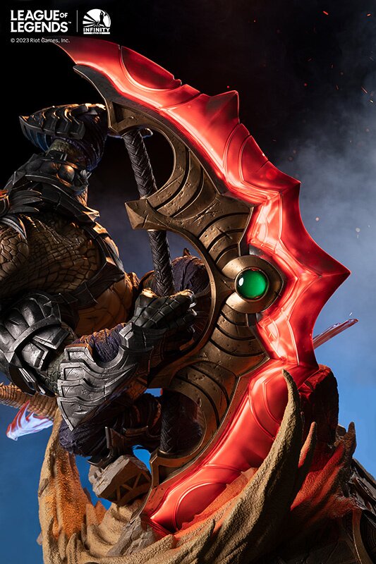 フィギュア　The Butcher of the Sands Renekton-砂漠の解体屋 レネクトン- Worlds Ver. 「League of Legends」 1/4 スタチュー Renekton - The Butcher Of The Sands by Infinity Studio