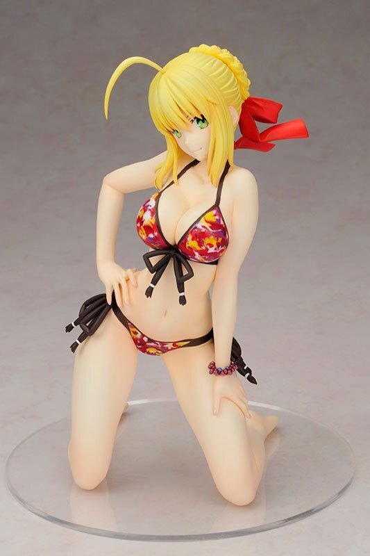 Fate Extra Saber Extra Swimsuit Ver. 1 6 Scale Figure Re run