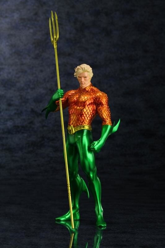 ArtFX+ Justice League Aquaman Figure: KOTOBUKIYA - Tokyo Otaku