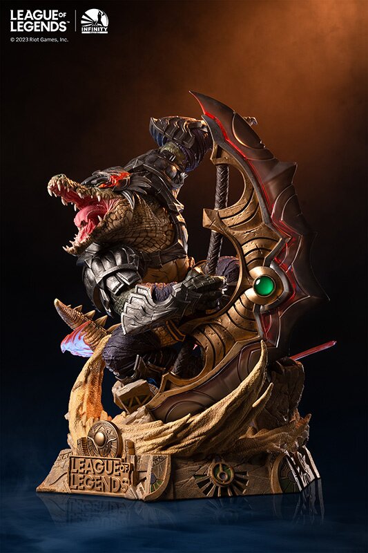 フィギュア　The Butcher of the Sands Renekton-砂漠の解体屋 レネクトン- Worlds Ver. 「League of Legends」 1/4 スタチュー Infinity Studio X League of Legends 1/4 The Butcher of the
