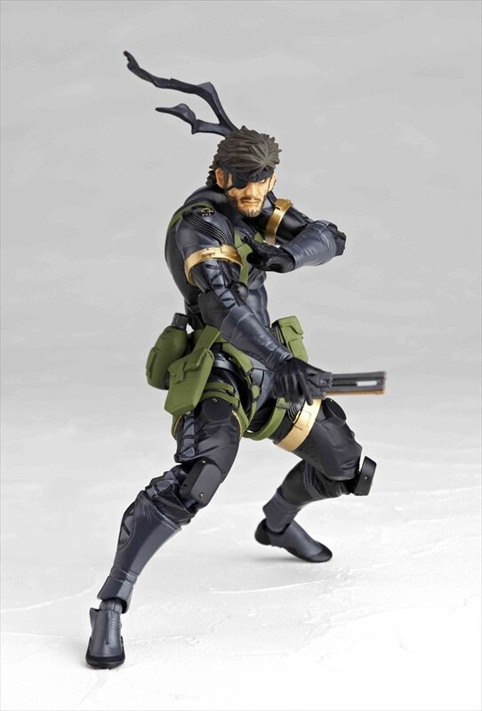 万次郎 Revoltech Yamaguchi [Metal Gear Solid PW] Snake: KAIYODO