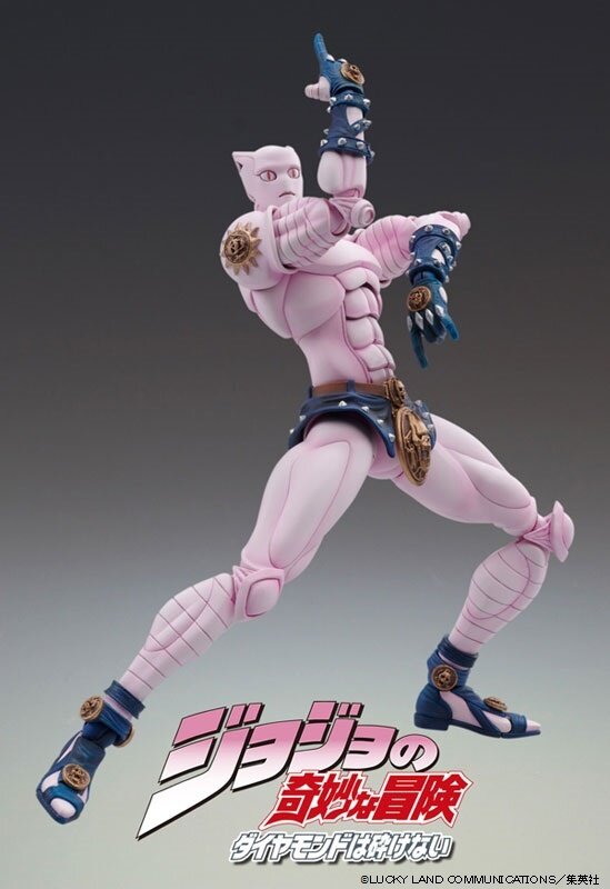  Medicos JoJo's Bizarre Adventure: Part 4-Diamond is  Unbreakable: Killer Queen Super Action Statue (Released) : Toys & Games