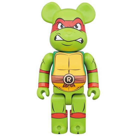 BE@RBRICK Teenage Mutant Ninja Turtles Raphael 100% & 400