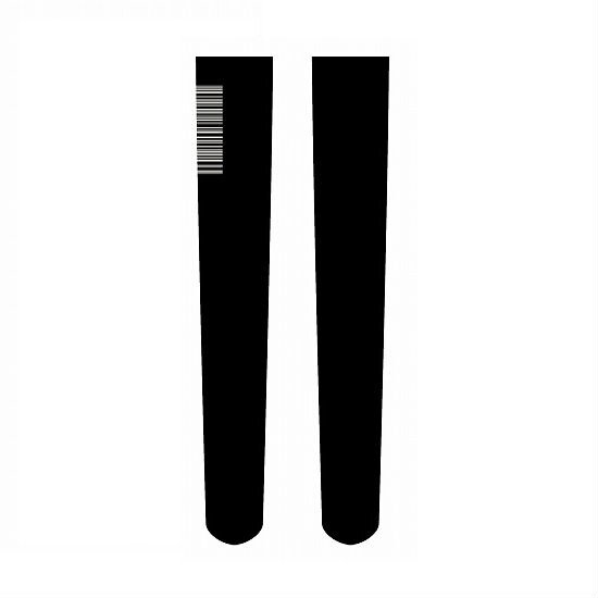 Zettairyoiki Barcode Thigh-High Tights - Tokyo Otaku Mode (TOM)