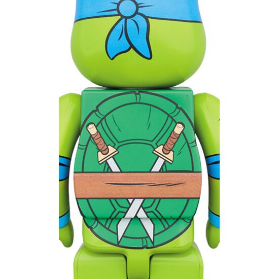 BE@RBRICK Teenage Mutant Ninja Turtles Leonardo 100% & 400