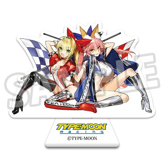 TYPE-MOON Racing Nero Claudius & Tamamo no Mae Acrylic Stand: Type