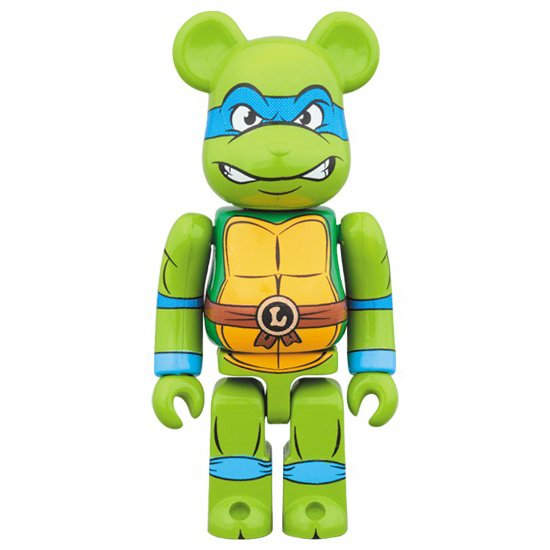 BE@RBRICK Teenage Mutant Ninja Turtles Leonardo 100% & 400
