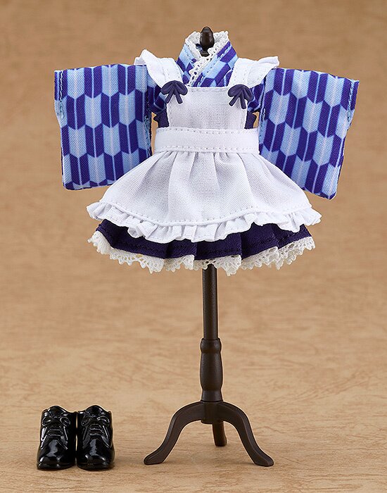 Nendoroid Doll: Outfit Set (Japanese-Style Maid - Blue): Good Smile Company  - Tokyo Otaku Mode (TOM)