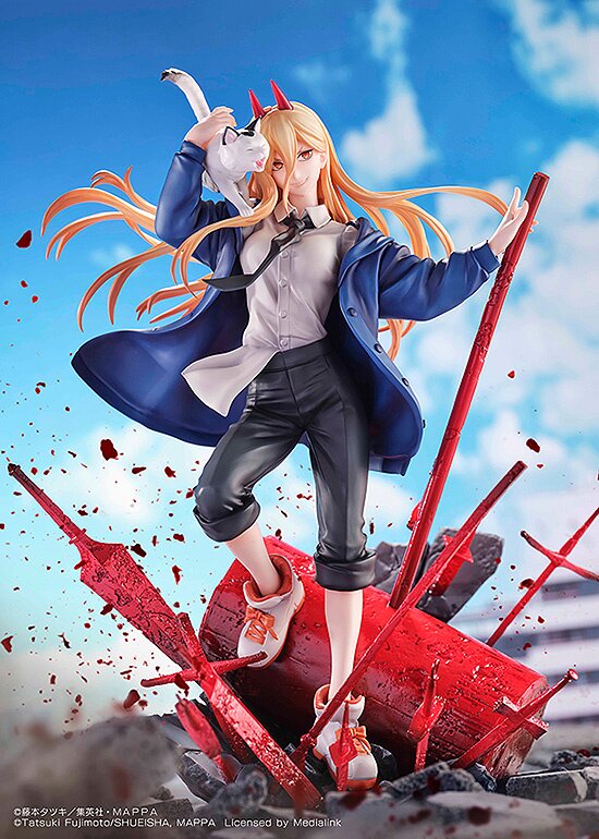 Chainsaw Man Power Aerial Figure