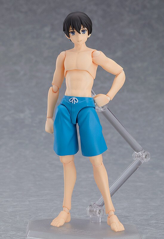 figma Male Swimsuit Body (Ryo): MAX FACTORY - Tokyo Otaku