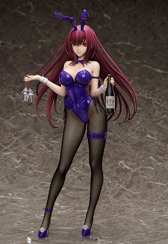 Fate-T-Harlaown BUNNY Ver. フィギュア1/4 バニー Fate/Grand Order] Scathach Bunny Ver. Figure: FREEing