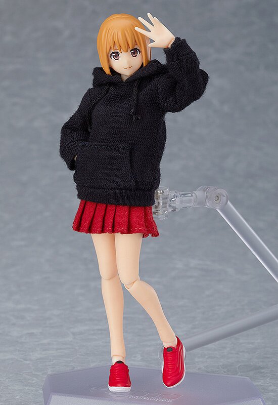 figma Female Body (Emily) w/ Hoodie Outfit: MAX FACTORY - Tokyo