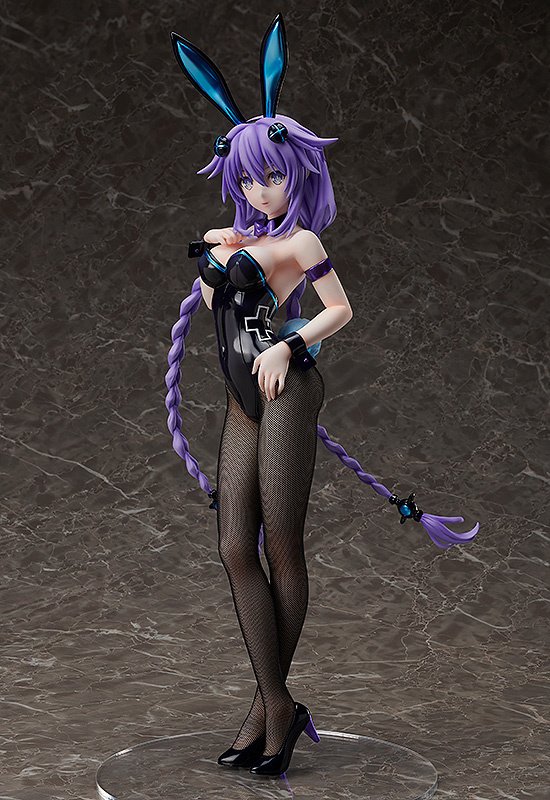 ハートマカロン♡紫うさぎちゃん Neptunia Purple Heart: Bunny Ver. Figure: FREEing - Tokyo Otaku