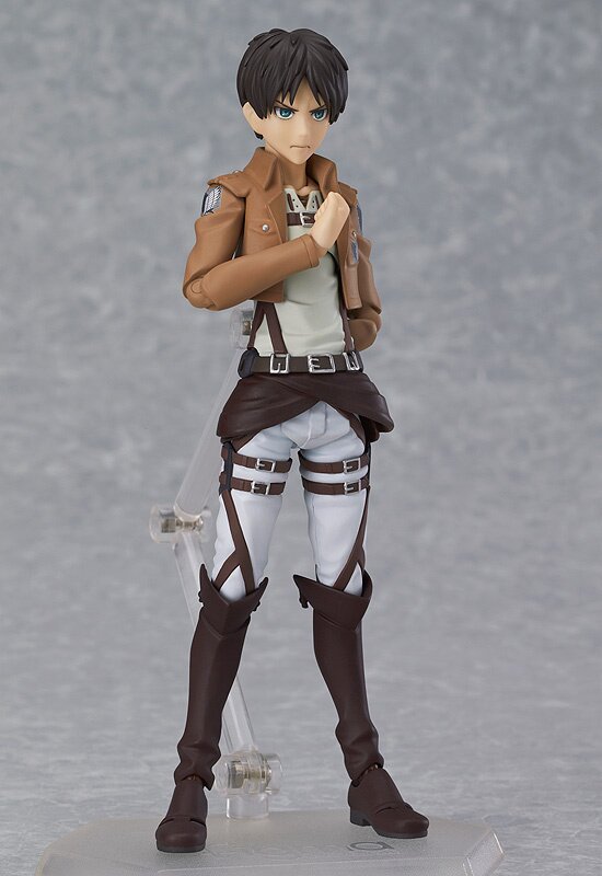 Attack on newest Titan Eren and Mikasa Figma figures