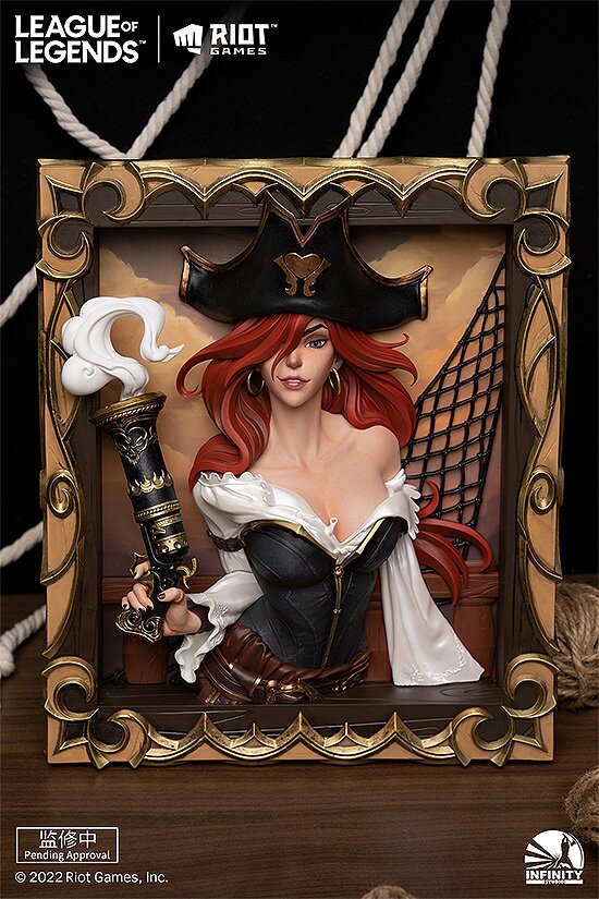 League of Legends The Bounty Hunter: Miss Fortune 3D Frame