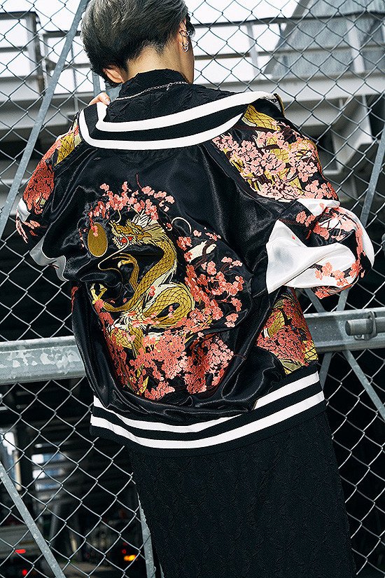 90's NICOLE CLUB souvenir jacket 別珍 90's NICOLE CLUB souvenir jacket 別珍 NICOLE CLUB FOR MEN - 90's