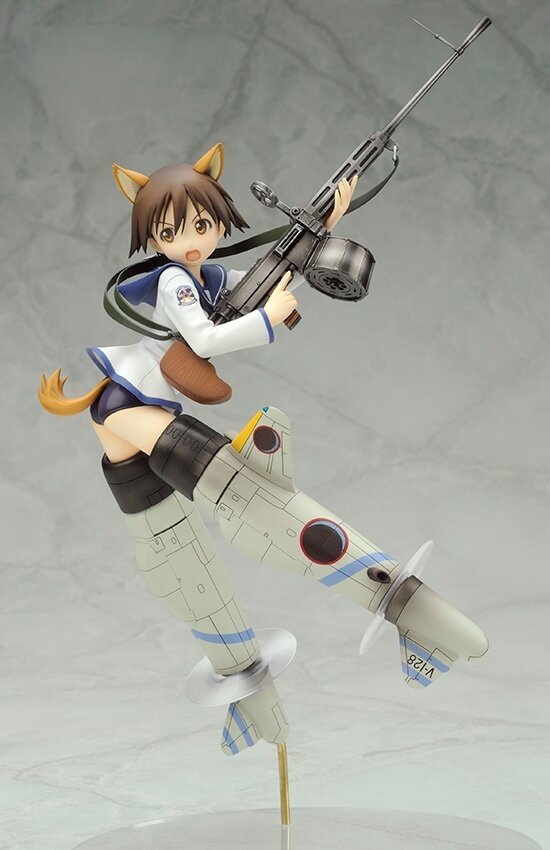ALTER STRIKE WITCHES 宮藤芳佳 Ver.1.5 Yoshika Miyafuji 1.5 Ver. 1/8th Scale Figure | Strike Witches 2