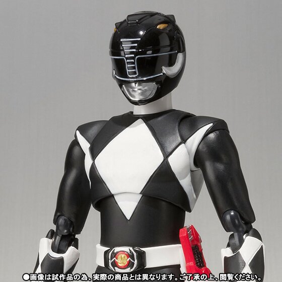 S H Figuarts Mighty Morphin [power Rangers] Black Ranger Bandai Tokyo Otaku Mode Tom