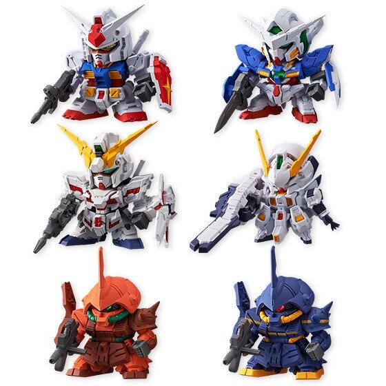 Sd gundam best sale mini figures