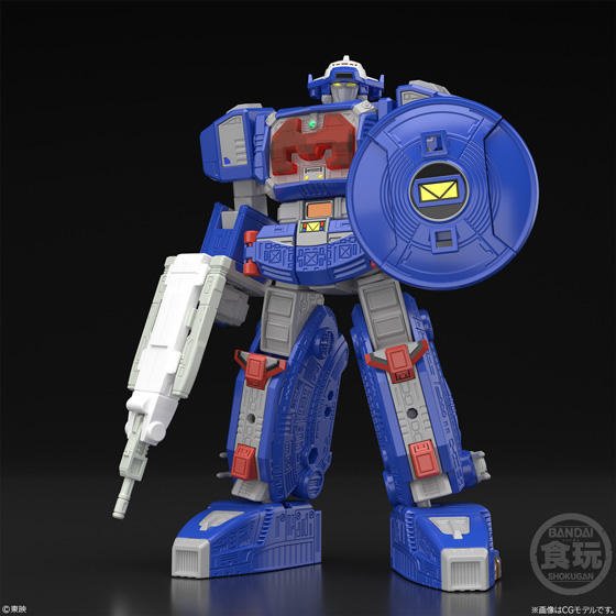 Super Minipla Power Rangers in Space Astro Megazord & Delta