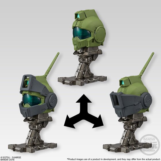 Bandai Shokugan Gundam Machine Head Vol. 2: Bandai - Tokyo