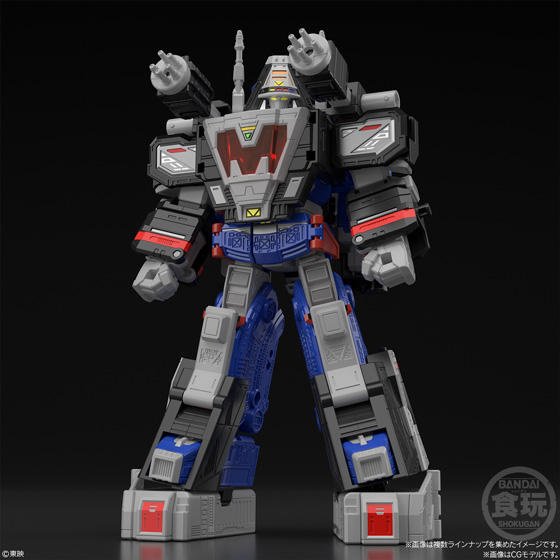 Super Minipla Power Rangers in Space Astro Megazord & Delta