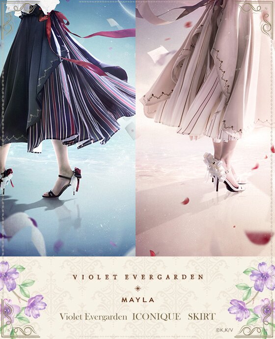 MAYLA Violet Evergarden Iconique Skirt Segen: Mayla 15% OFF