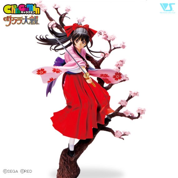 CharaGumin Sakura Shinguji 1/8th Scale Garage Kit: VOLKS - Tokyo