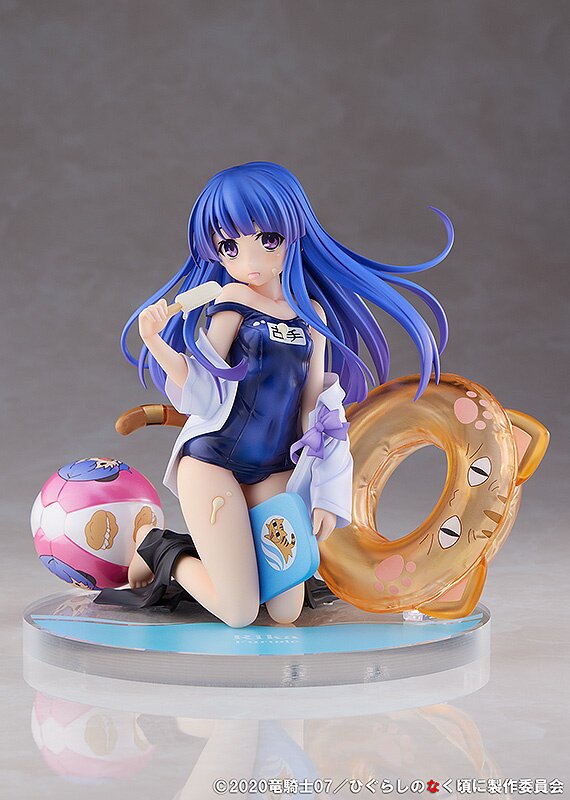 Higurashi no Naku Koro ni Sotsu - Rika Furude Night Pool Ver. 1/7 Scale  Figure - 4560369061228