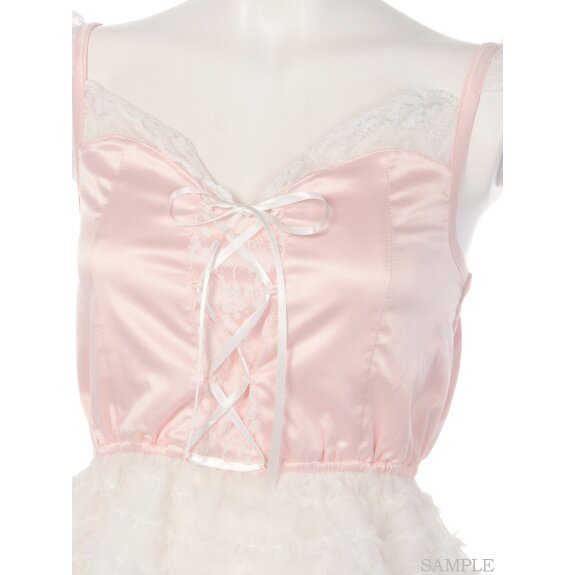 Swankiss Satin Lace Bustier: Swankiss - Tokyo Otaku Mode (TOM)