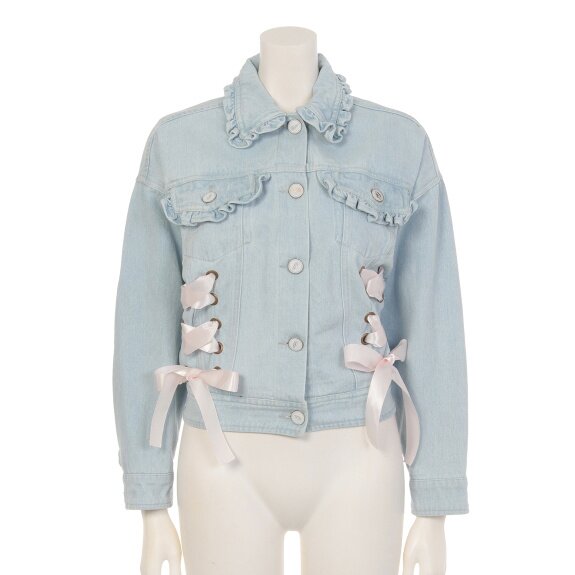 Swankiss Ribbon Denim Jacket - Tokyo Otaku Mode (TOM)