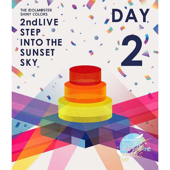 The Idolm@ster: Shiny Colors 2nd Live Step into the Sunset Sky Blu-ray  (Regular Edition)